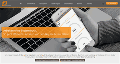 Desktop Screenshot of mbsupport.de